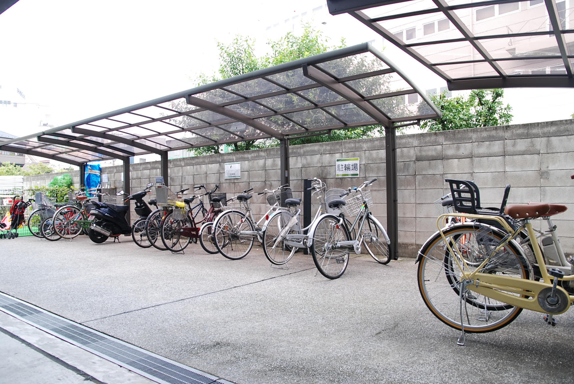 どうどうクリニック駐輪場2